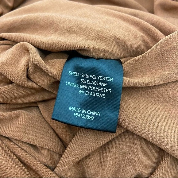 Michael Costello Ana Mini Dress in Terra Cotta Size L - Picture 10 of 13